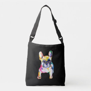 Bolsa Ajustável Presente Original de Desenho em Aquarela Francesa