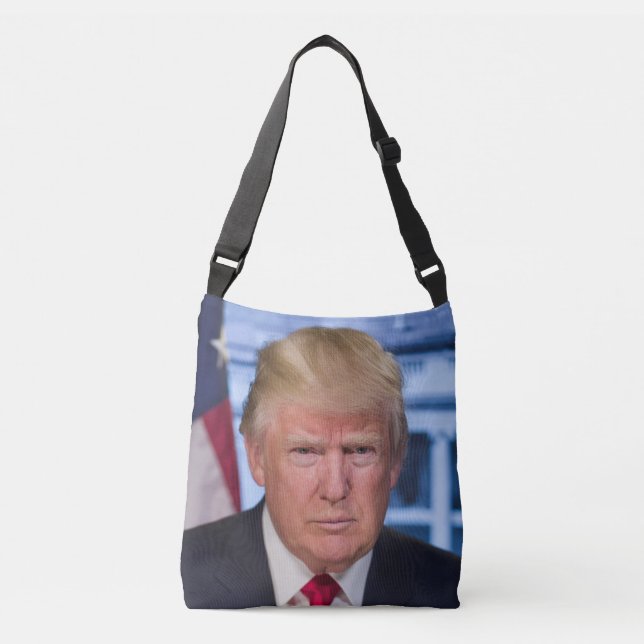 BOLSA AJUSTÁVEL PRESIDENTE TRUNFO E ESPOSA MELANIA (Frente)