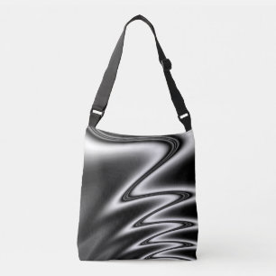 Bolsa Ajustável Preto e Branco