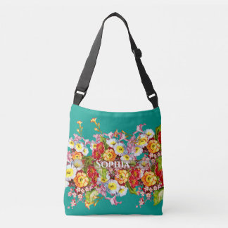 Bolsa Ajustável Primárias Coloridas Primavera Floral Cuta Personal