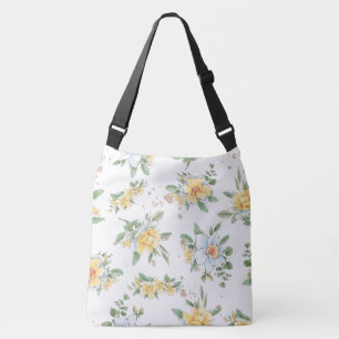 Bolsa Ajustável Primavera de Aquarelas Design de Sunflower & Daisi