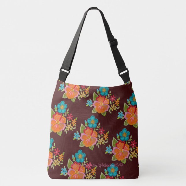 Bolsa Ajustável "Primavera selvagem" (Frente)