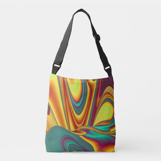 Bolsa Ajustável Primavera Verão Outono Flores Magia (Frente)