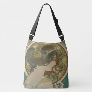 Bolsa Ajustável Primrose por Alphonse Mucha (1899)