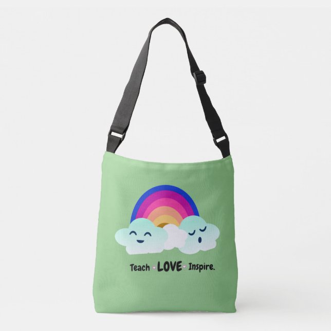 Bolsa Ajustável Professor Arco-Íris (Frente)