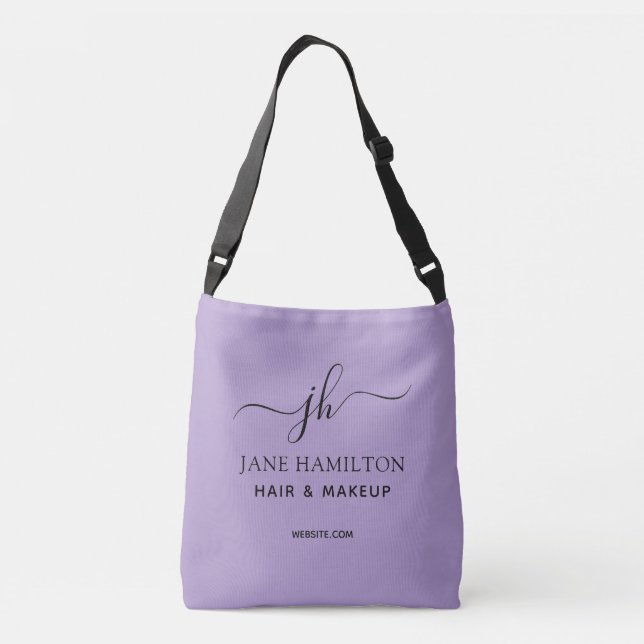 Bolsa Ajustável Promoção de logotipo comercial personalizado Roxo (Verso)