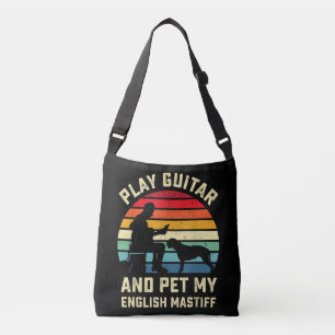Bolsa Ajustável Proprietário do Cão-de-Pet Guitarista do Mãe In