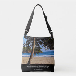 Bolsa Ajustável Psalm Philippians biblical quote