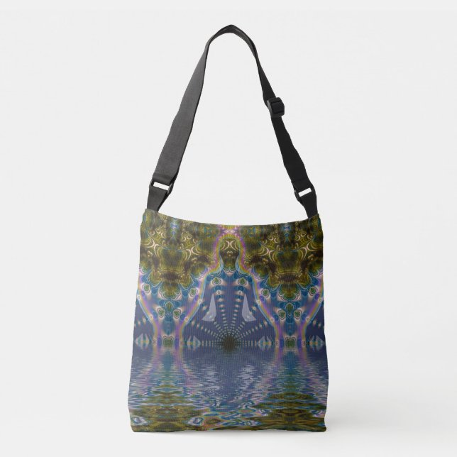Bolsa Ajustável Psychedelic Chakra Yoga (Frente)