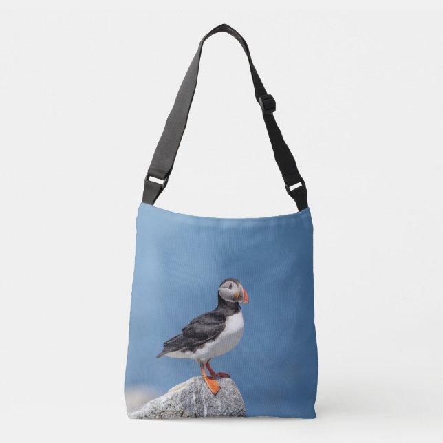Bolsa Ajustável Puffin Atlântico em Machias, Maine (Frente)