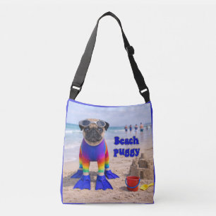 Bolsa Ajustável Pug da Praia