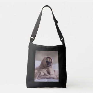Bolsa Ajustável Pug In Blanket Cute Pug Dover Gift