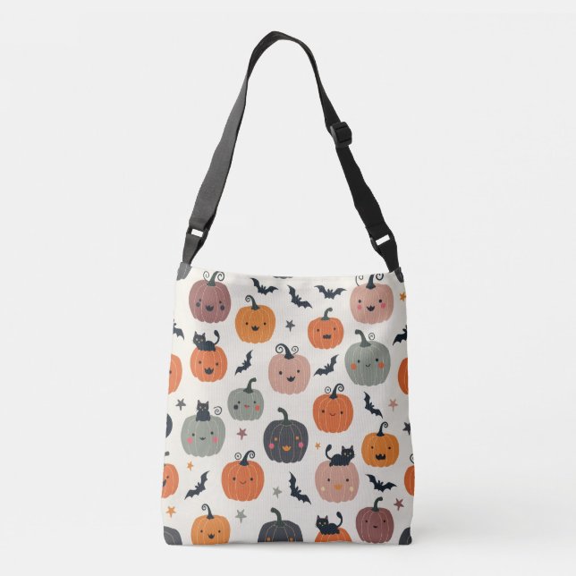 Bolsa Ajustável Pumpkin Pattern (Verso)
