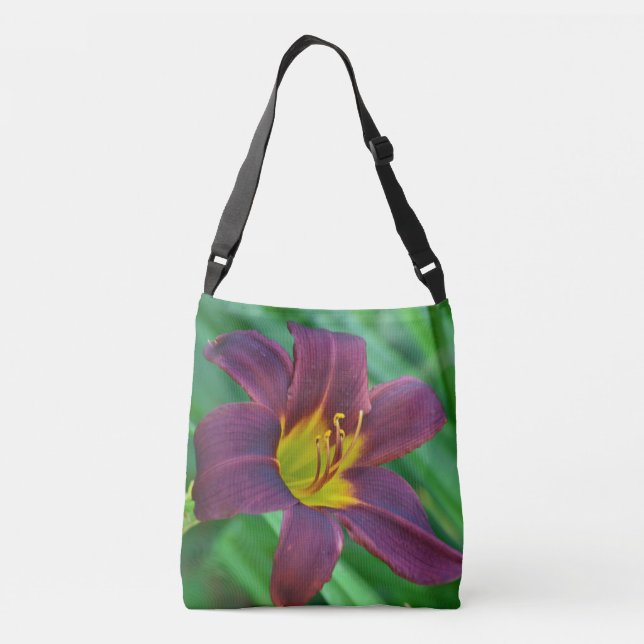 Bolsa Ajustável Purple Daylily (Verso)