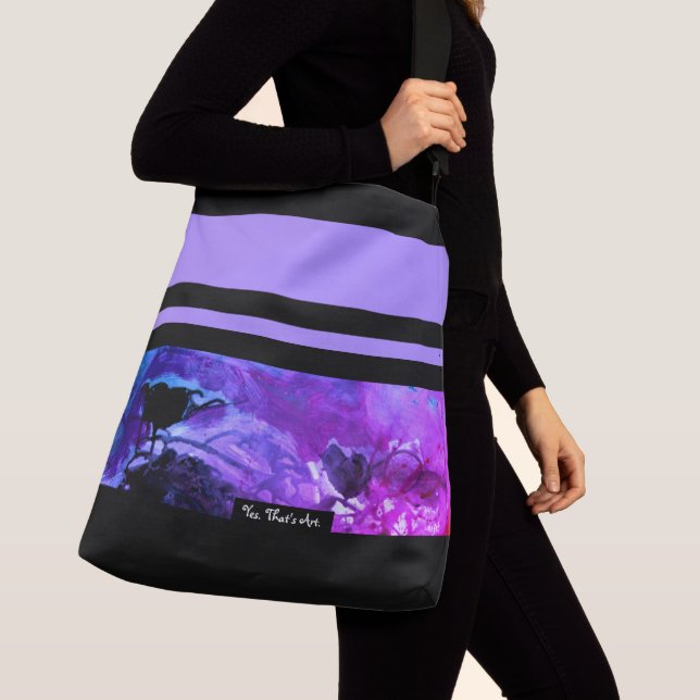 Bolsa Ajustável Purple&Field:  (Close Up)