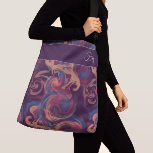 Bolsa Ajustável Púrpura e Colorida Mola d'água