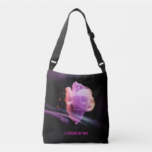 Bolsa Ajustável "Quiet Night Rosa #2" - Saco Crossbody