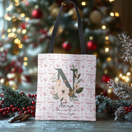 Bolsa Ajustável Radiação Brilhante de Nora - Monograma Floral de B