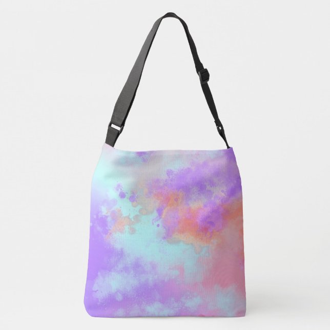 Bolsa Ajustável Rainbow Paint Splatter (Verso)