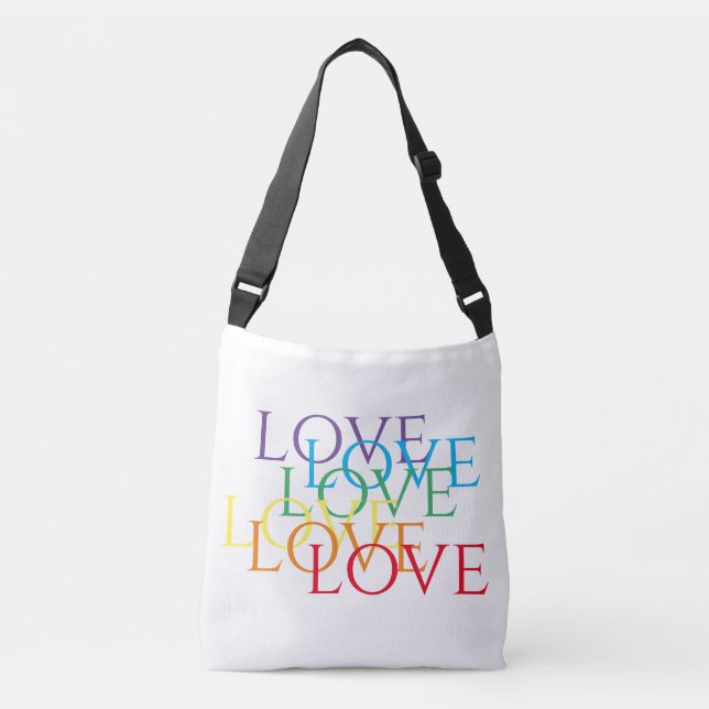 Bolsa Ajustável RAINBOX AMOR Cruzado (Frente)