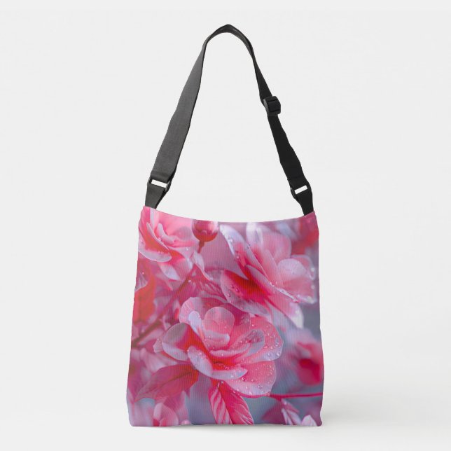 Bolsa Ajustável Raindrop Blush Cor-de-Rosa (Frente)