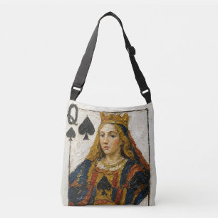 Bolsa Ajustável Rainha de Espadas Pintura a Óleo