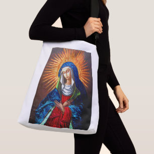 Bolsa Ajustável Rainha do Céu Original Pintura restaurada Poster