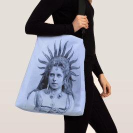 Bolsa Ajustável Rainha Maria da Romênia como Rainha do Sol - Azul