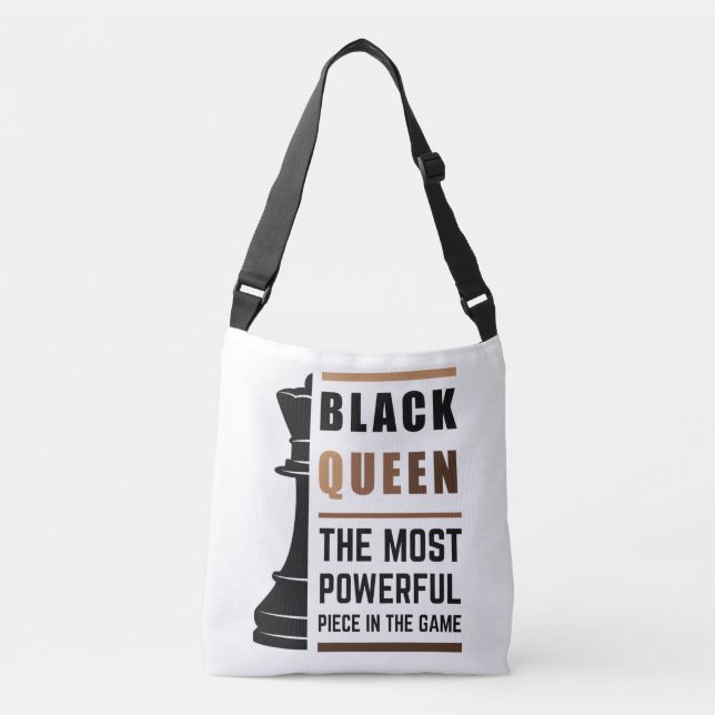 Bolsa Ajustável Rainha Negra A Peça Mais Poderosa Do Jogo 2 (Frente)