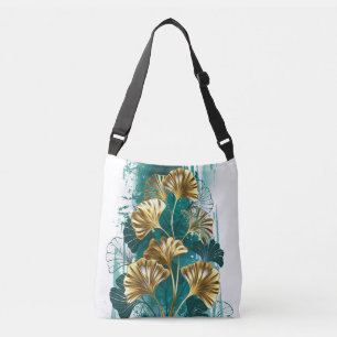 Bolsa Ajustável Ramificação com Ouro deixa Ginko Biloba