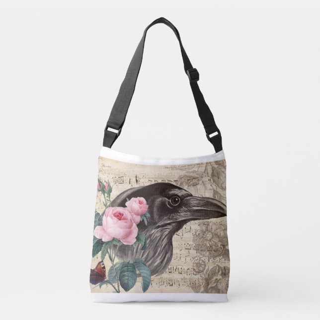 Bolsa Ajustável Raven Music (Frente)