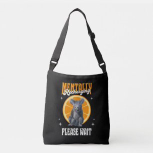Bolsa Ajustável Recarregando Mentalmente, Por Favor Aguarde Coala