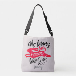 Bolsa Ajustável Red Bunny Red Bunny de Diversão Moderna Nome de Mo