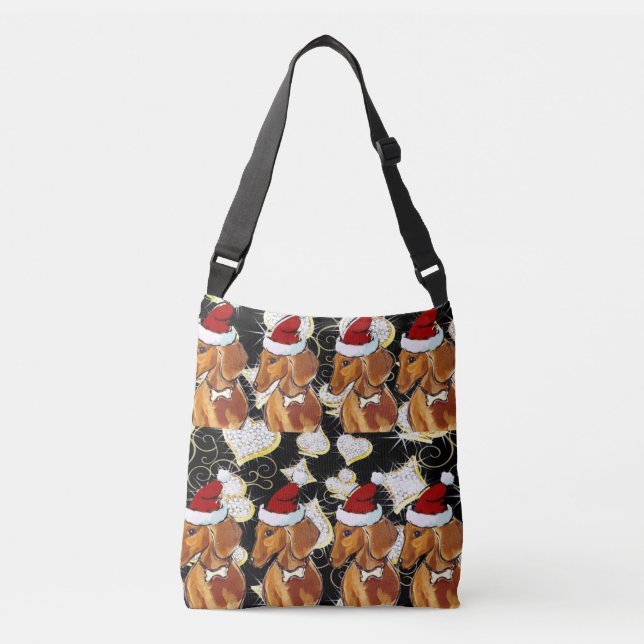 Bolsa Ajustável Red Dachshund (Frente)