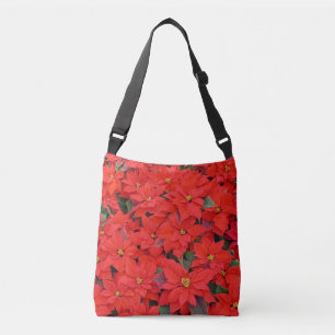 Bolsa Ajustável Red Poinsettias I Festa Floral de Natal
