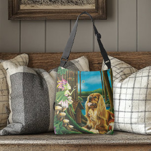 Bolsa Ajustável Rei Charles Spaniel e Sprite