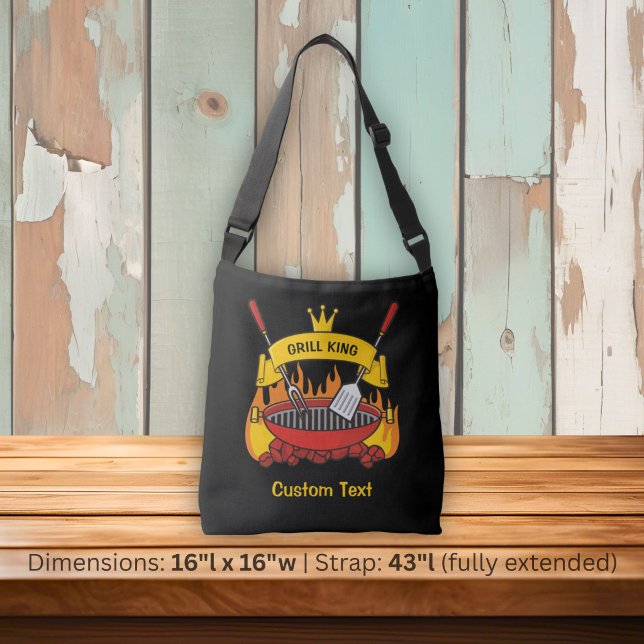 Bolsa Ajustável Rei da Grelha (Criador carregado)