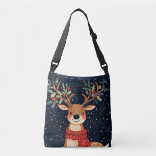 Bolsa Ajustável Reindeer Starry Natal Twinkle Night
