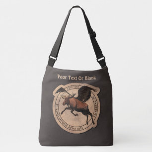 Bolsa Ajustável Remendo da aviação dos alces do vôo