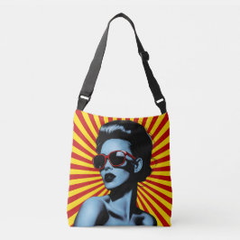 Bolsa Ajustável Retrato Vibrante de Pop