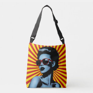 Bolsa Ajustável Retrato Vibrante de Pop