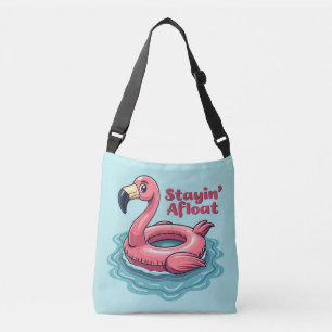 Bolsa Ajustável Retro Flamingo Float Engraçado Verão
