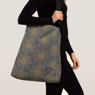 Bolsa Ajustável Retro Mandala Dusk Crossbody Bag