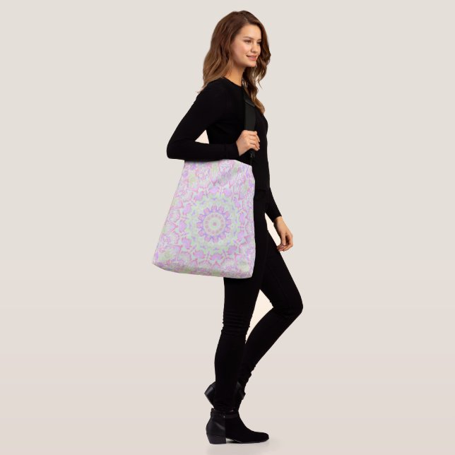 Bolsa Ajustável Retro Quirky Eclectic Boho Hippie Pastel Mandala (No(a) Modelo)