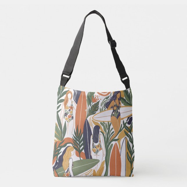 Bolsa Ajustável Retro Surf Club (Frente)