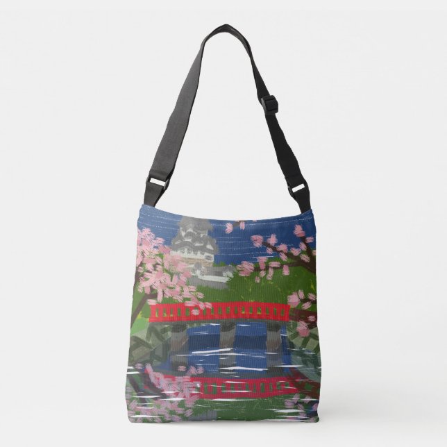 Bolsa Ajustável Rio do Castelo de Himeji (Frente)