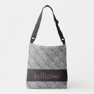 Bolsa Ajustável Rocha doce do granito com Pastels algum texto
