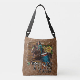 Bolsa Ajustável Rodeo Women Barrel Racing Turn and Burn