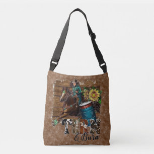 Bolsa Ajustável Rodeo Women Barrel Racing Turn and Burn