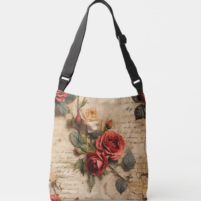 Bolsa Ajustável Rosa de Vintage (Criador carregado)